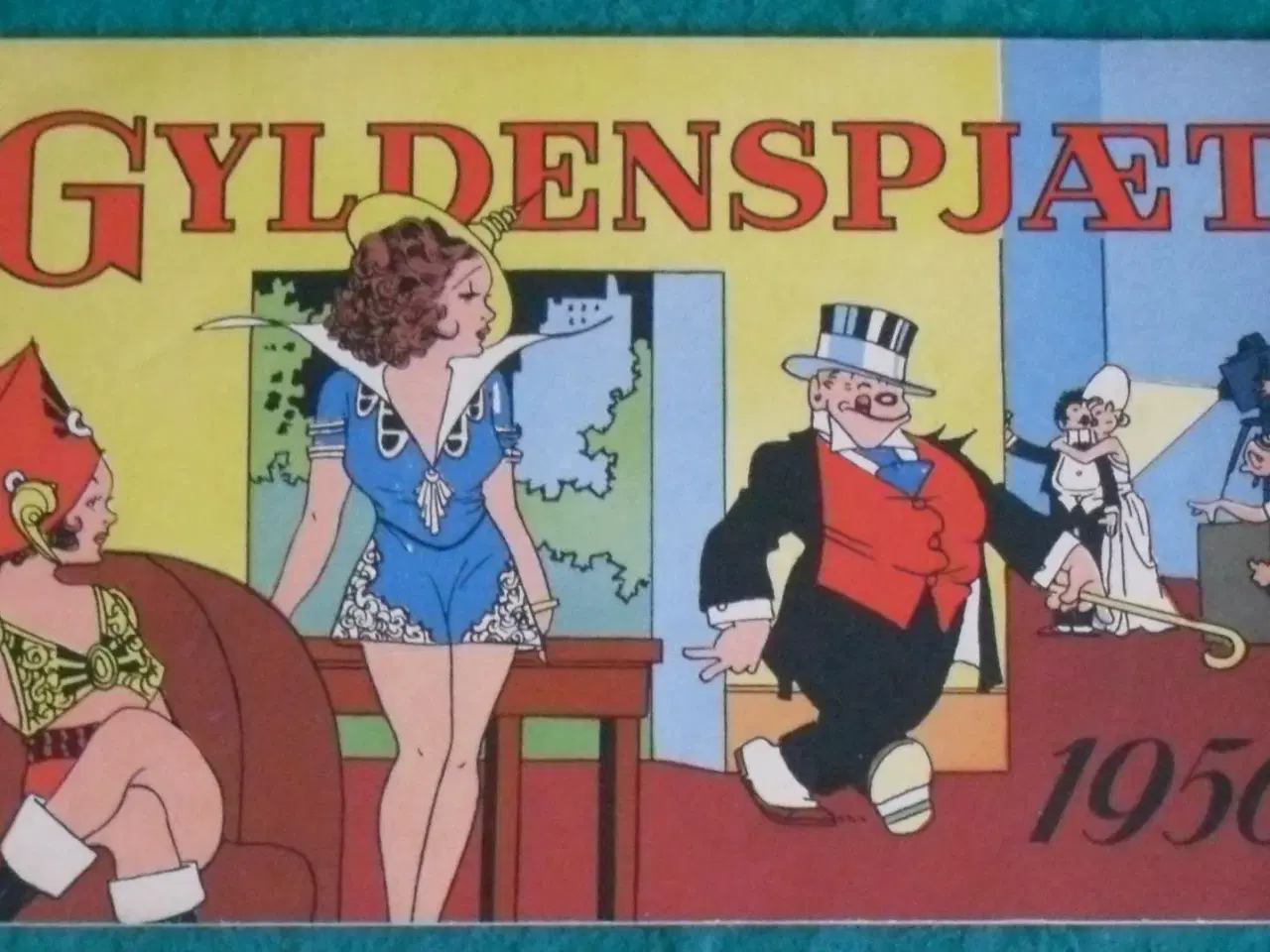 Billede 1 - Gyldenspjæt 1956