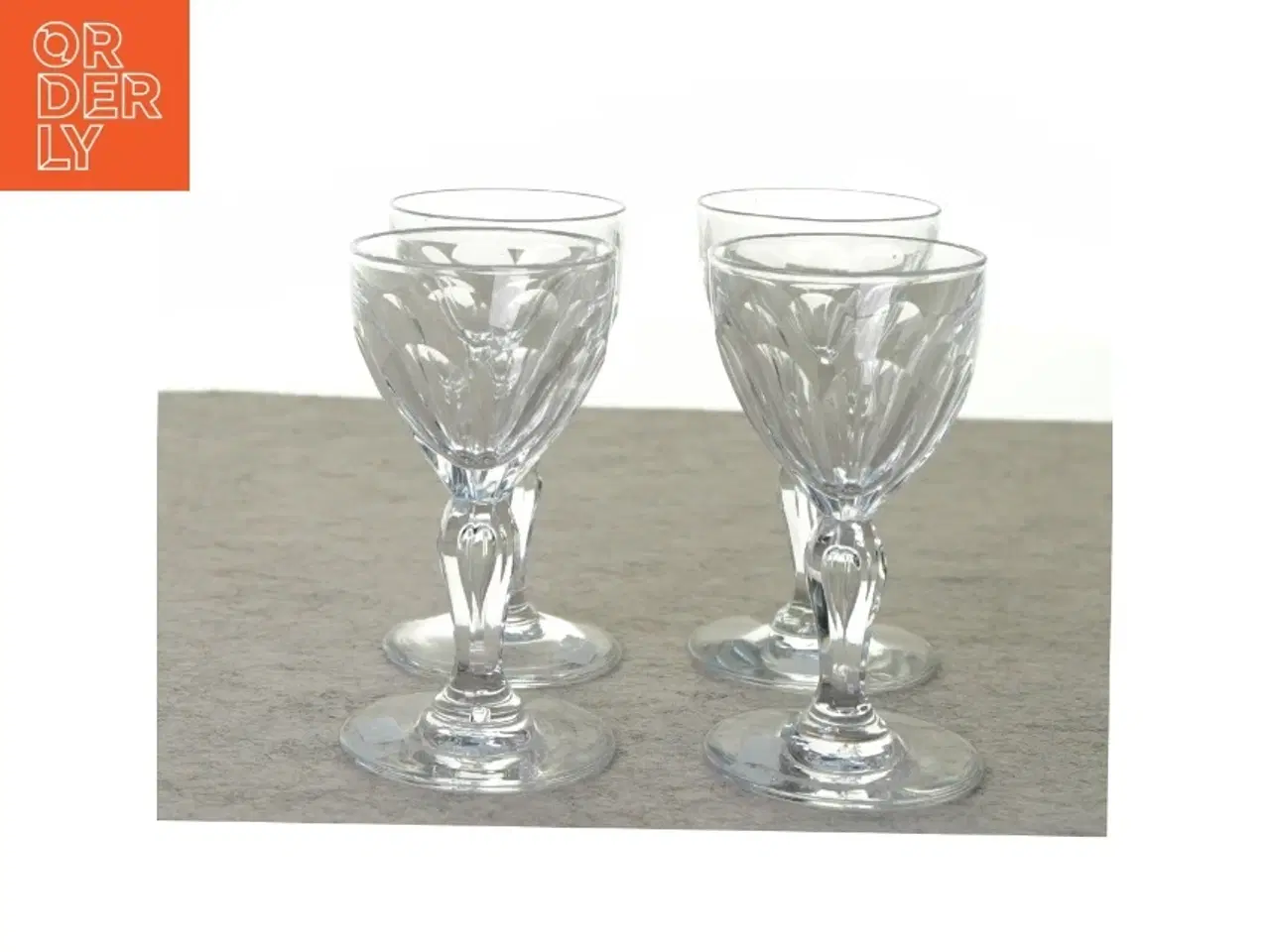 Billede 1 - Glas fra Holmegaard (str. 10 x 6 cm)