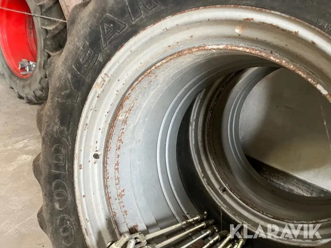 Billede 5 - Tvilling hjul Goodyear 18.4 R38