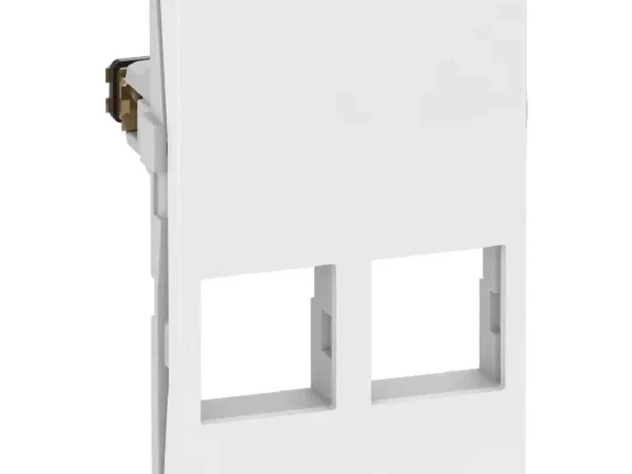 Billede 1 - Netværksudtag, 1,5 modul, Systimax/CommScope, FUGA
