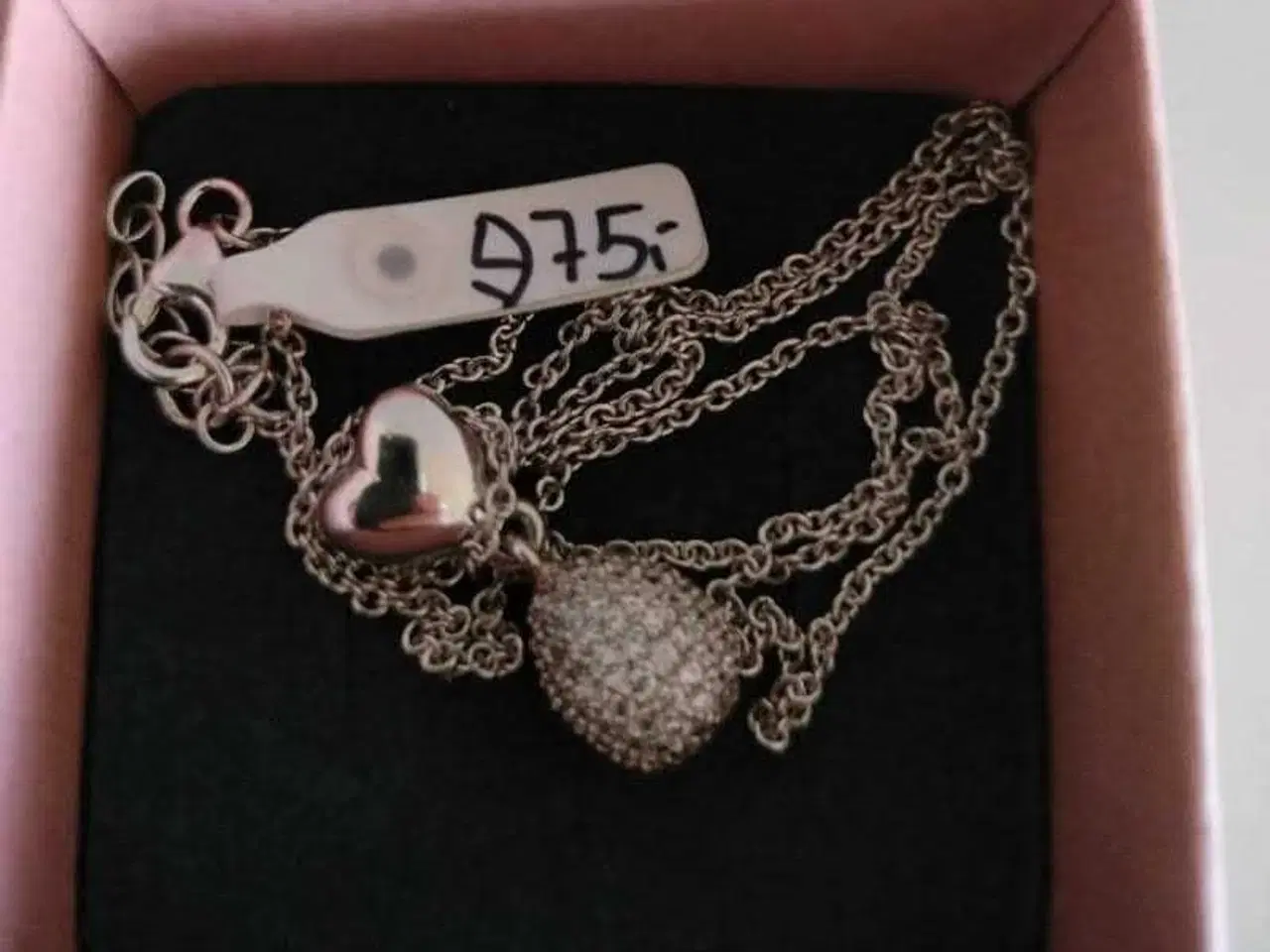 Billede 5 - Ny og ubrugt halskæde med vedhæng i 925 sterling s