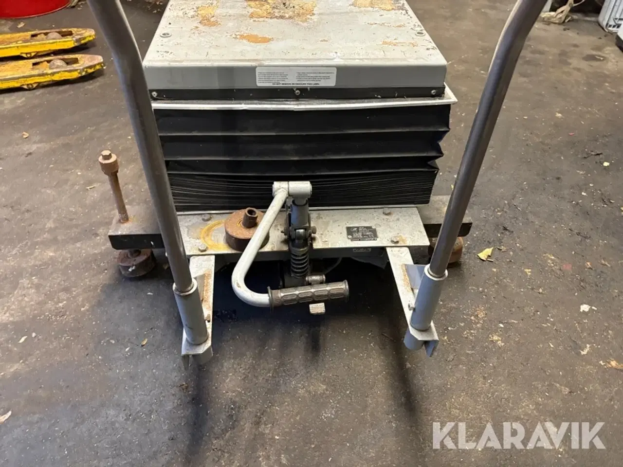 Billede 5 - Batteriløftebord GILLET GROUP - 500 kg