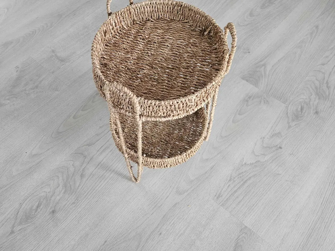 Billede 3 - Blomster opsats i kurveflet