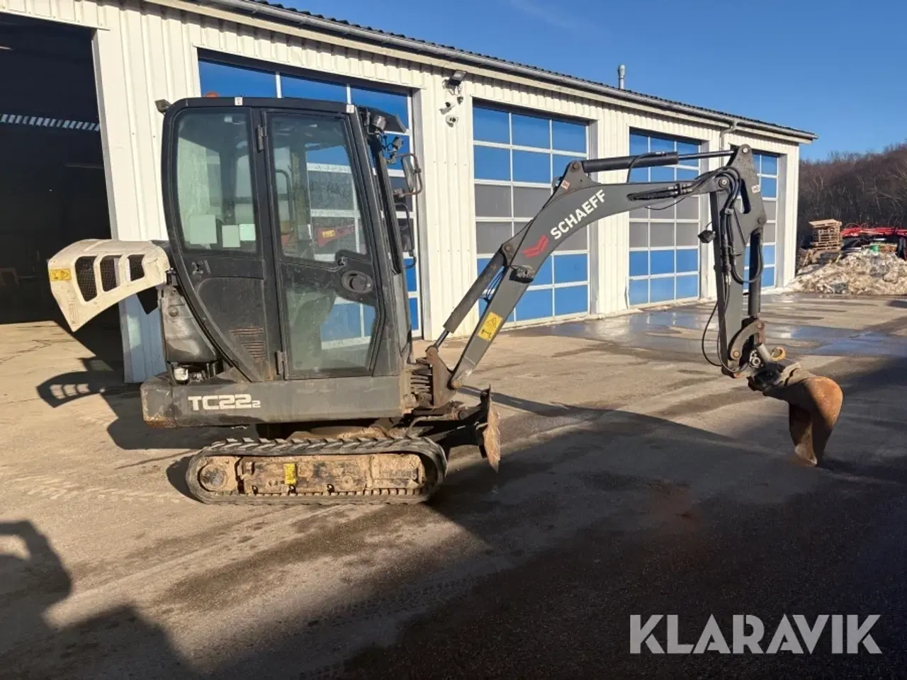 Billede 4 - Gravemaskine Yanmar TC22.2 med 2 skovle