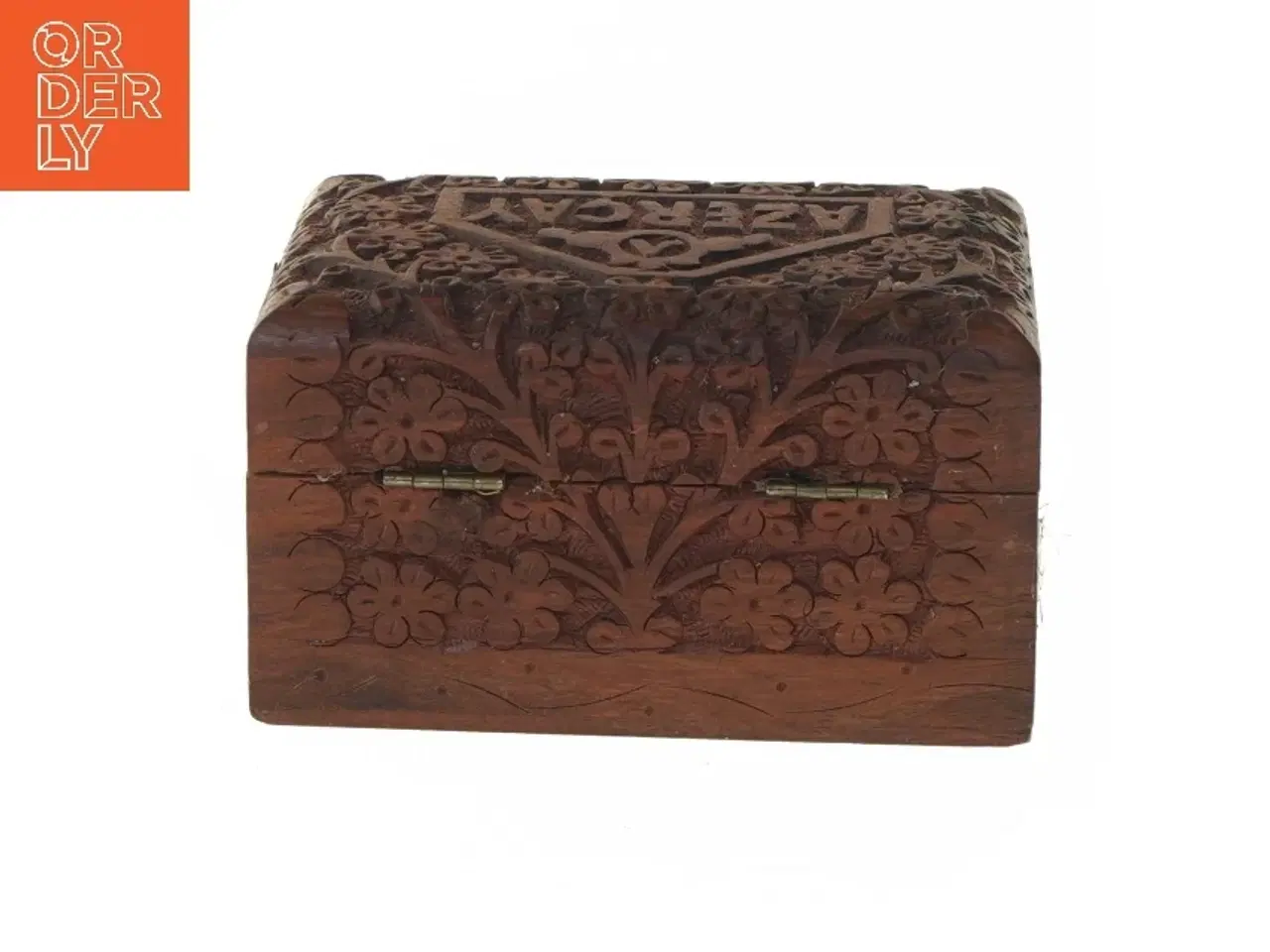 Billede 2 - AzerCay træskåret kasse fra AzerCay (str. 15,5x10,5 cm)