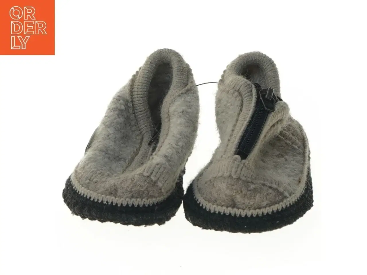 Billede 3 - Grå hjemmesko til børn fra Dille (str. 21 )