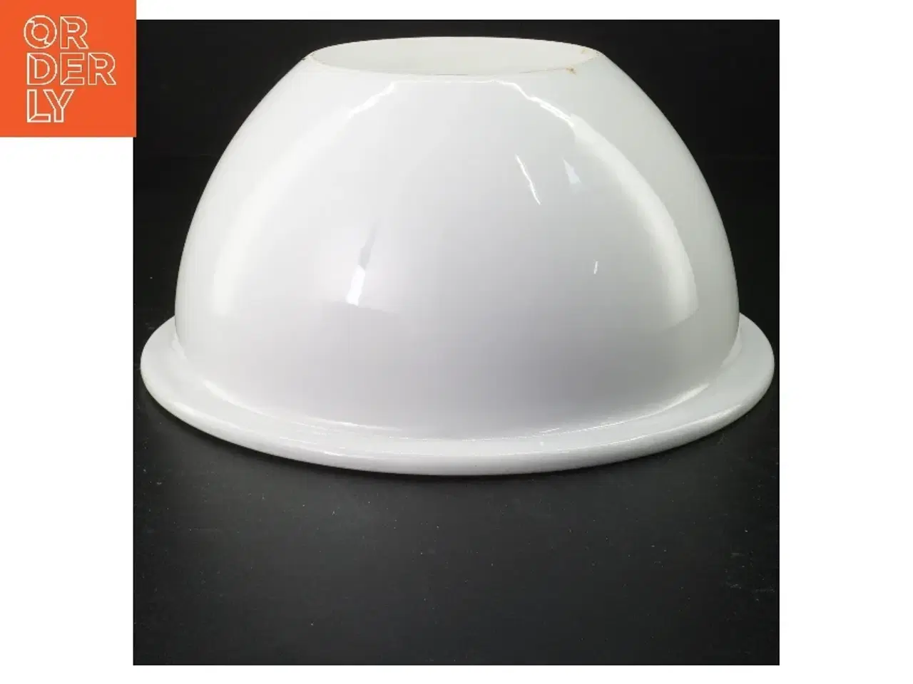 Billede 2 - Hvid porcelæn skål (str. Ø 24 cm)