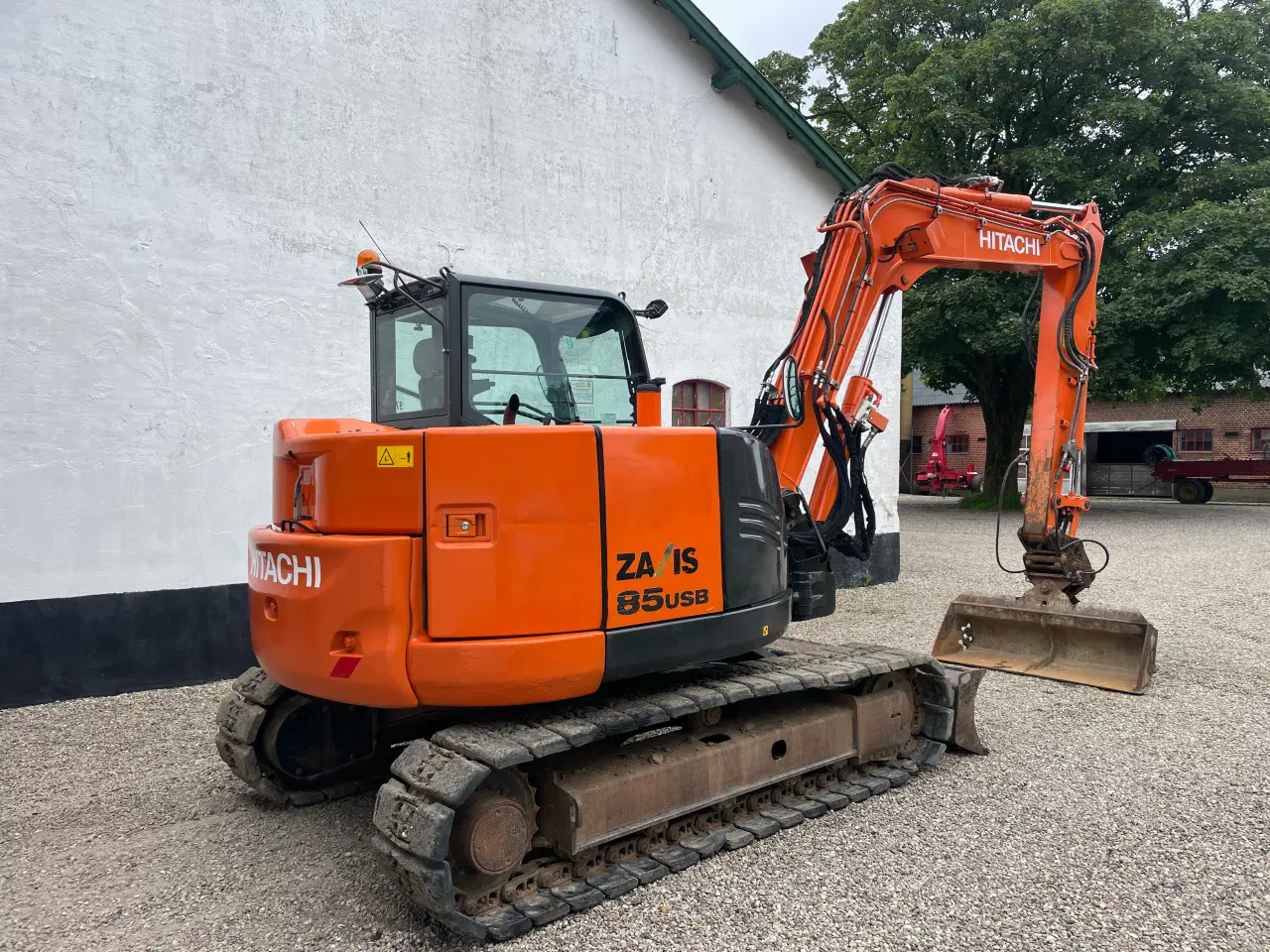 Billede 4 - Hitachi ZX 85 8 Tons gravemaskine 