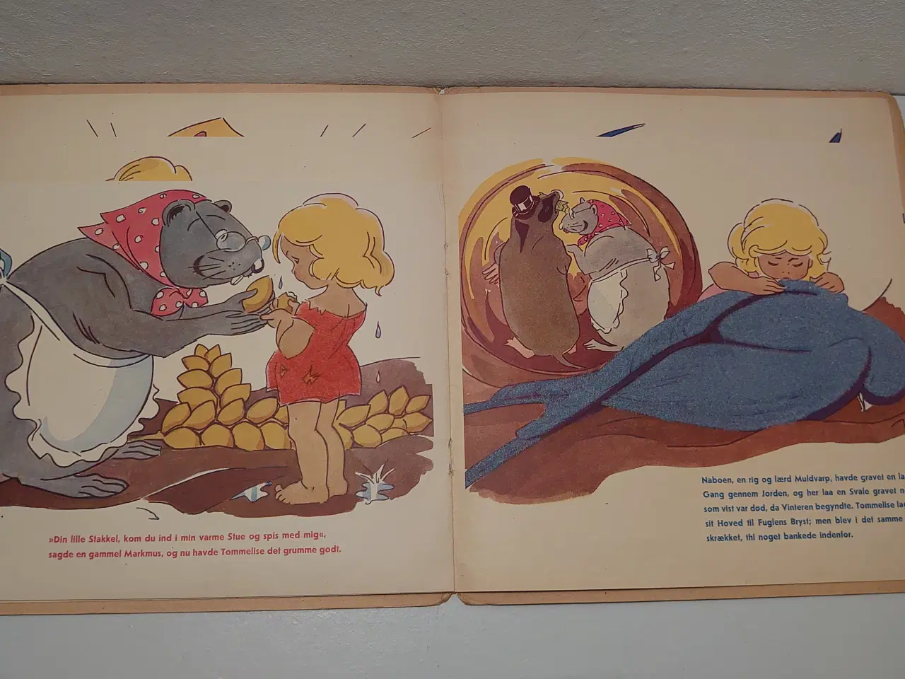 Billede 5 - H.C.Andersen: Tommelise. ill. af Tørring