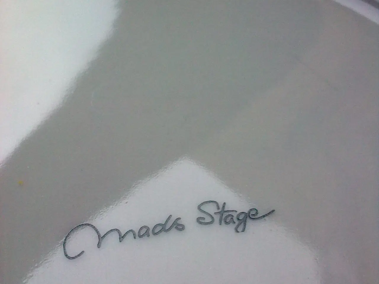 Billede 4 - Mads Stage JUL Natur Nissen hvid tallerken x 4