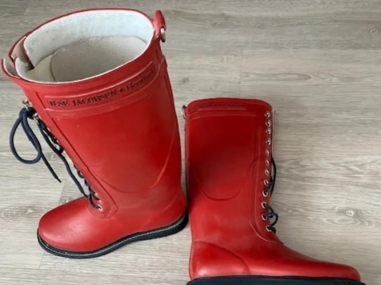 Billede 2 - Ubrugte Ilse Jacobsen forede gummistøvler