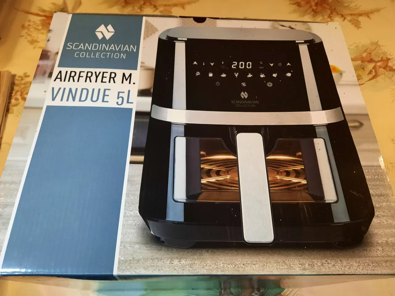 Billede 1 - Airfryer med Vindue. 5 liter S.C