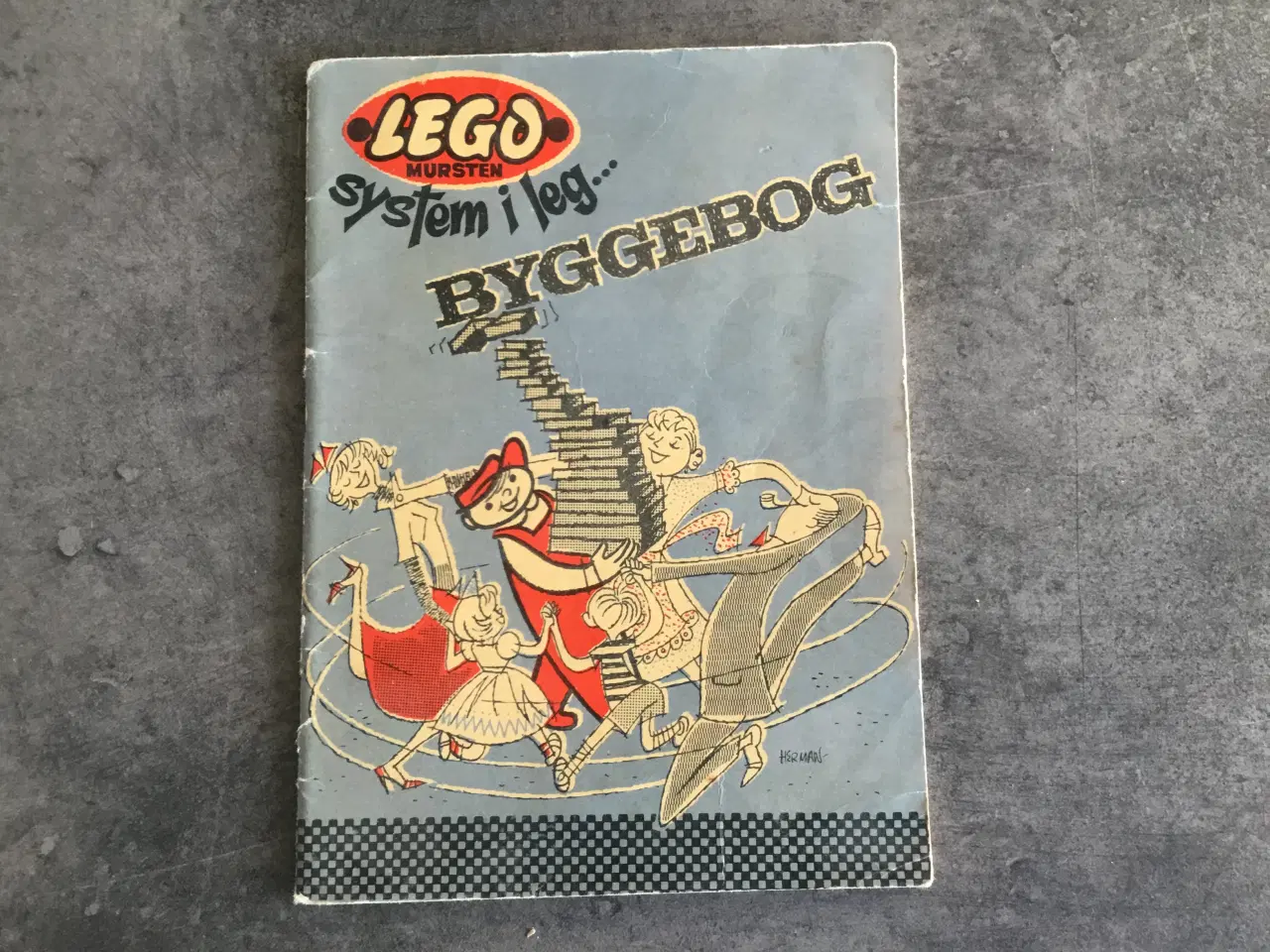 Billede 1 - Lego byggebog fra 1955