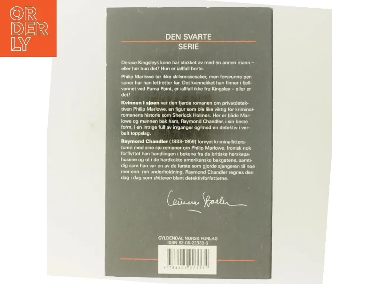 Billede 3 - Kvinnen i sjøen af Raymond Chandler (Bog)