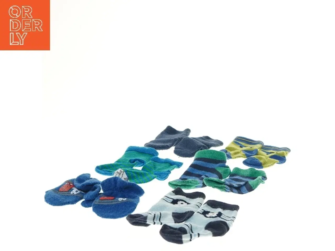 Billede 2 - Baby sokker, 6 par (str. ca. 13 cm)