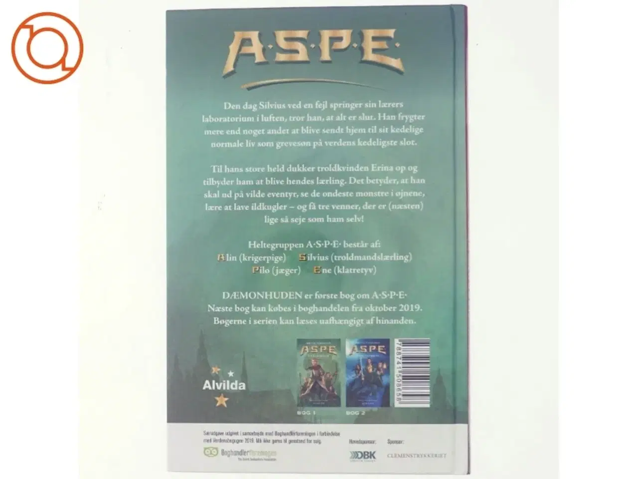 Billede 3 - Dæmonhuden af Mette Finderup (Bog)