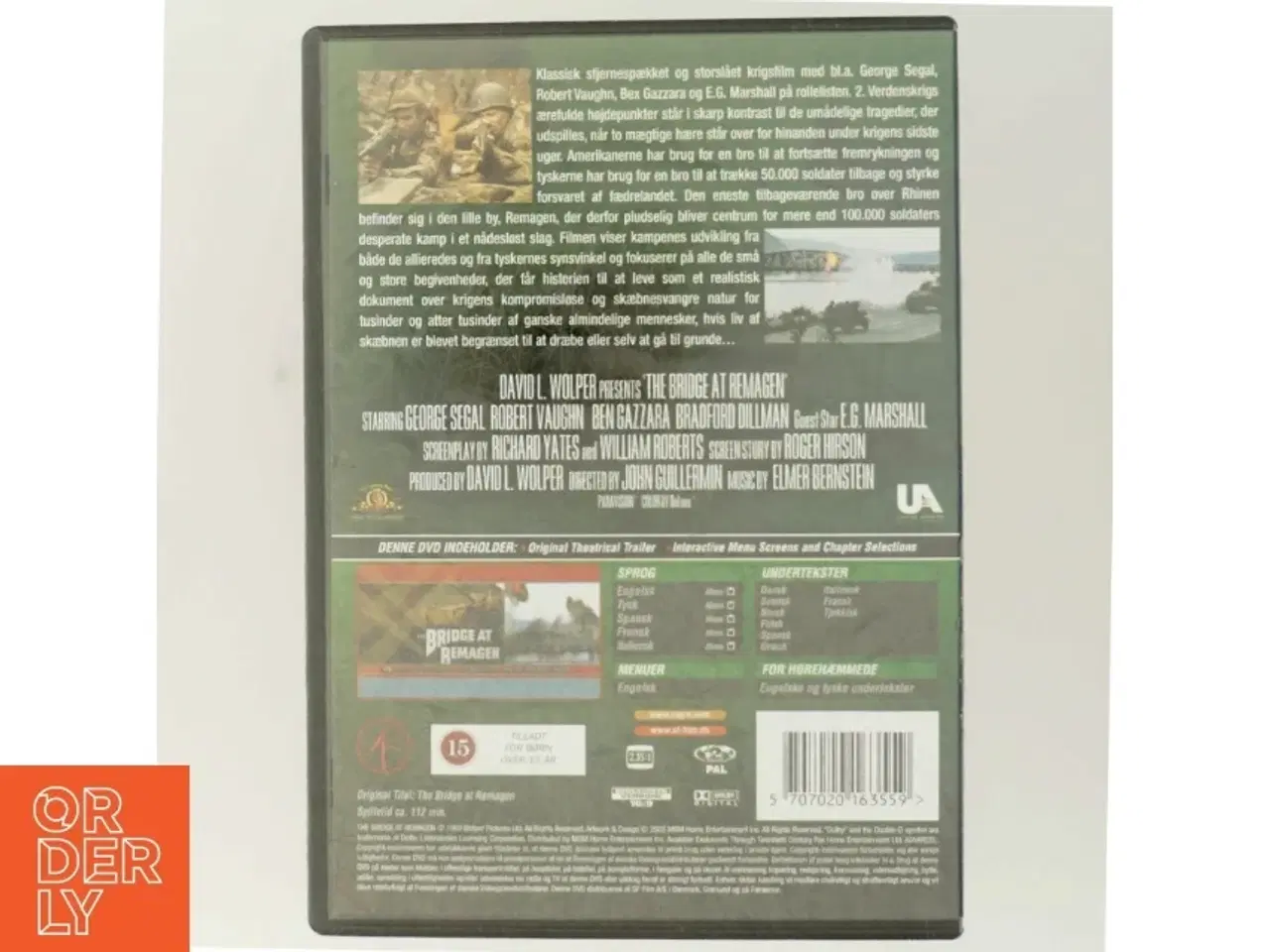 Billede 3 - DVD film &#39;Broen ved Remagen&#39;