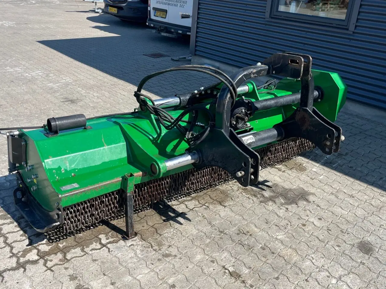 Billede 3 - DK-TEC slagleklipper  240 cm slagleklipper Hyd. sideforskydning