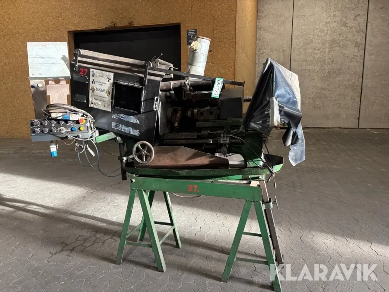 Billede 2 - Svejse drejebænk inklusiv styring Migatronic 27