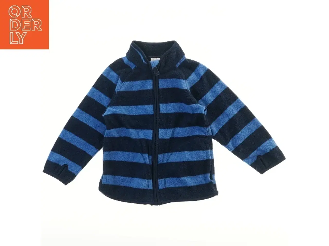 Billede 1 - Stribet fleecetrøje fra H&M (str. 86)