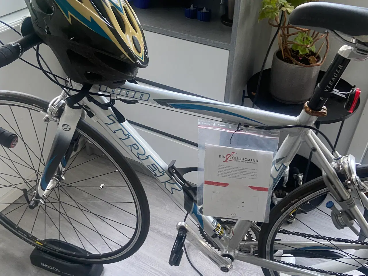 Billede 4 - Racercykel Trek med hometrainer