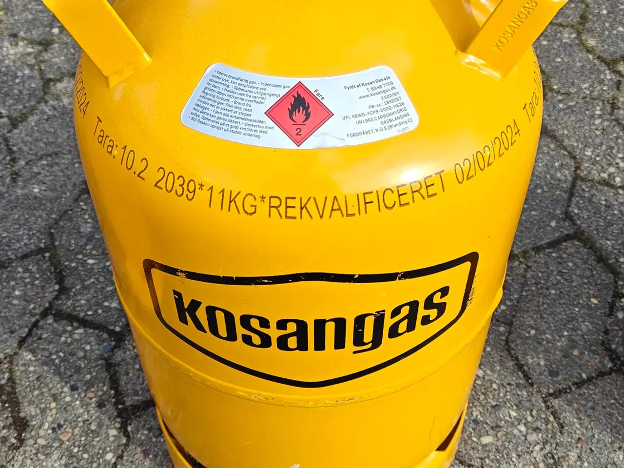 Billede 3 - 3 x Plomberede 11 kg Gasflasker - 7260 Sdr Omme