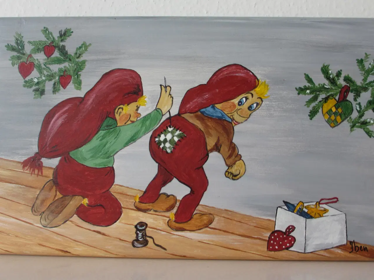 Billede 1 - KUNSTKLODS nr. R 15