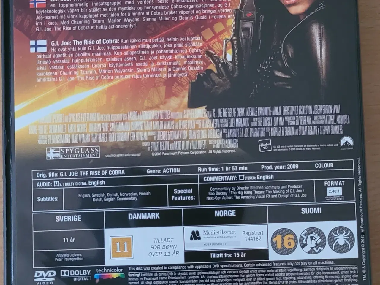 Billede 6 - G.I.JOE Dvd Box 2 film 🇩🇰💯🍿