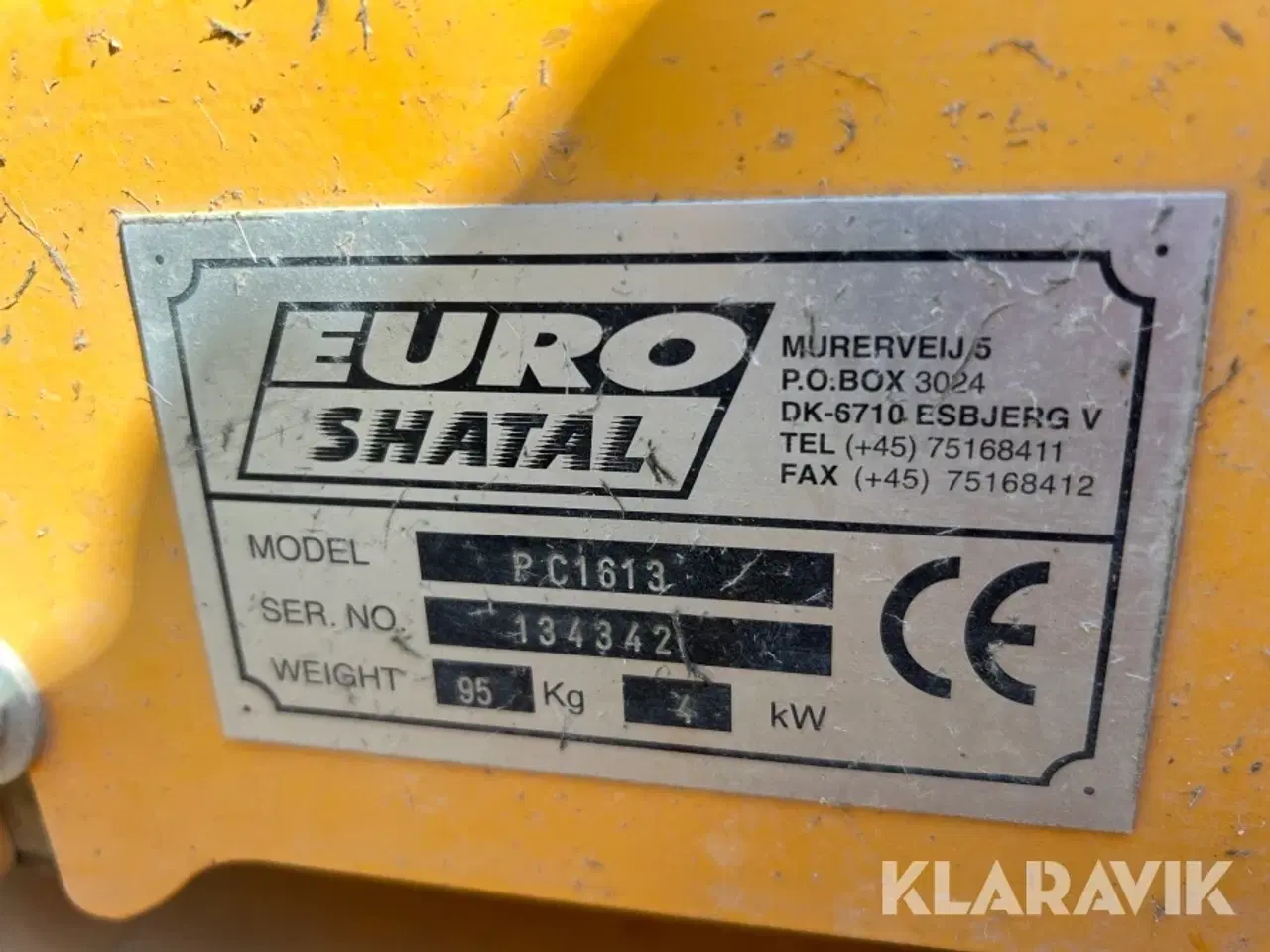 Billede 4 - Pladevibrator Euro Shatal PC1613