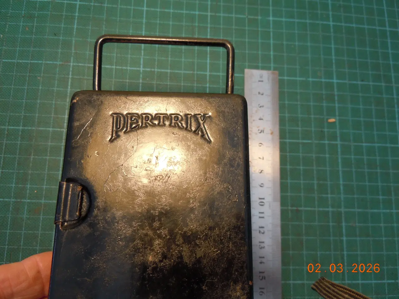 Billede 3 - Pertrix håndlygte/Feltlygte.2. V.K.