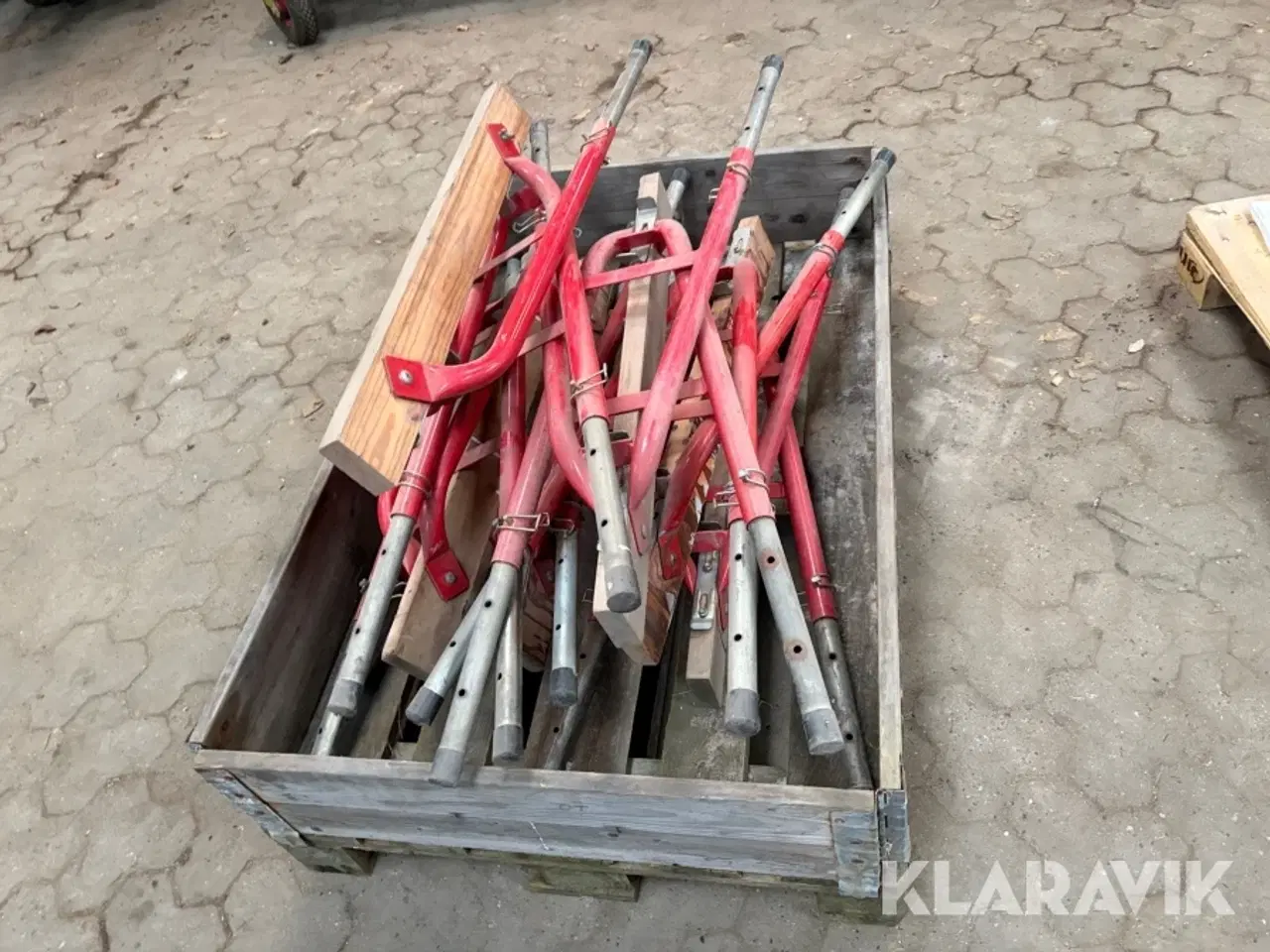 Billede 5 - Arbejdsbukke Jumbo 3 sæt