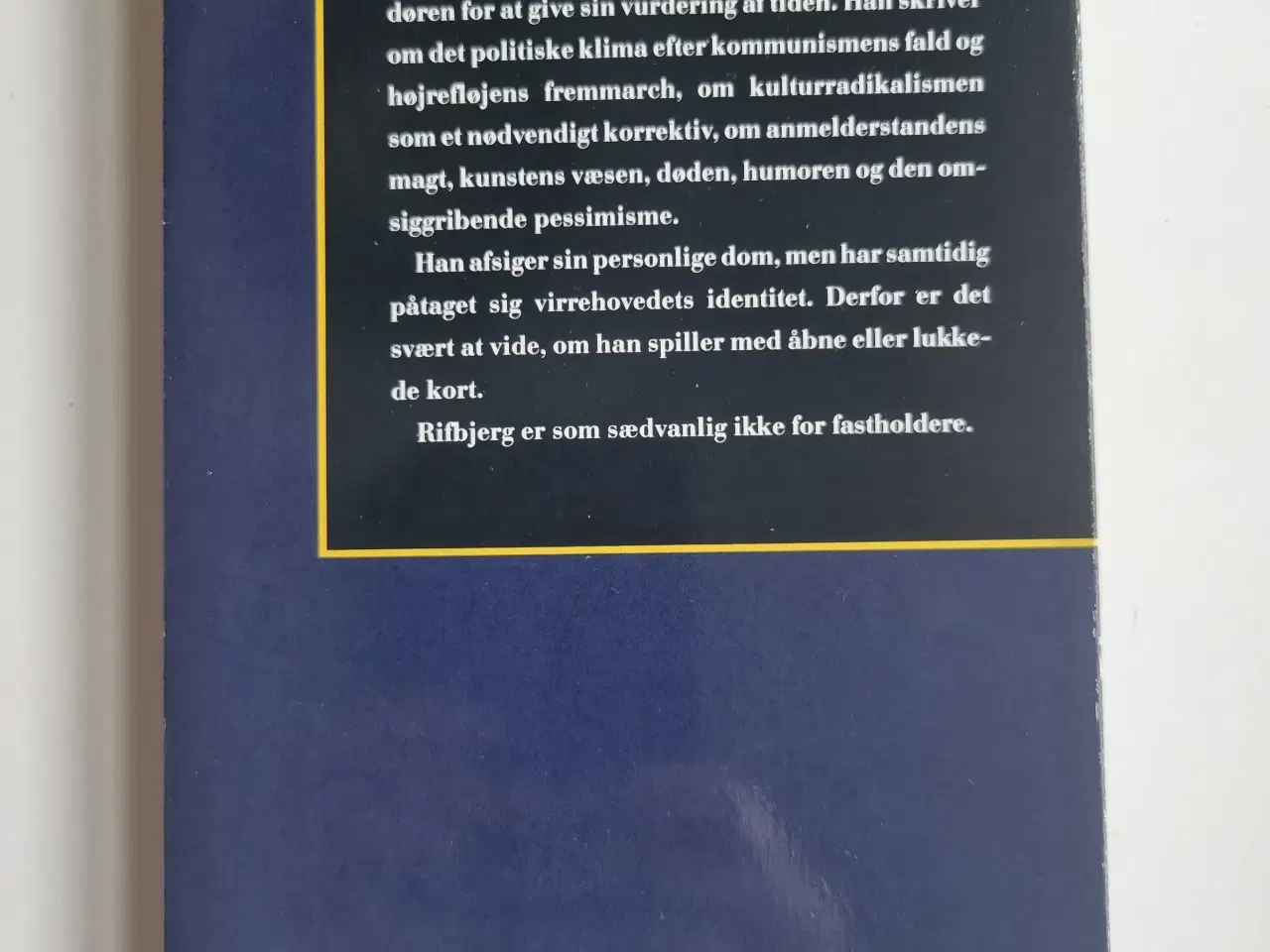 Billede 2 - Klaus Rifbjerg: Karakterbogen