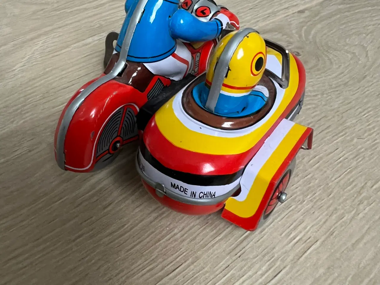 Billede 3 - Motorcykel med sidevogn i metal