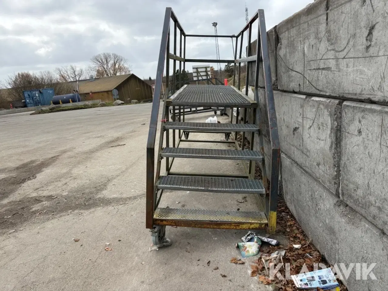 Billede 6 - Jern trappe