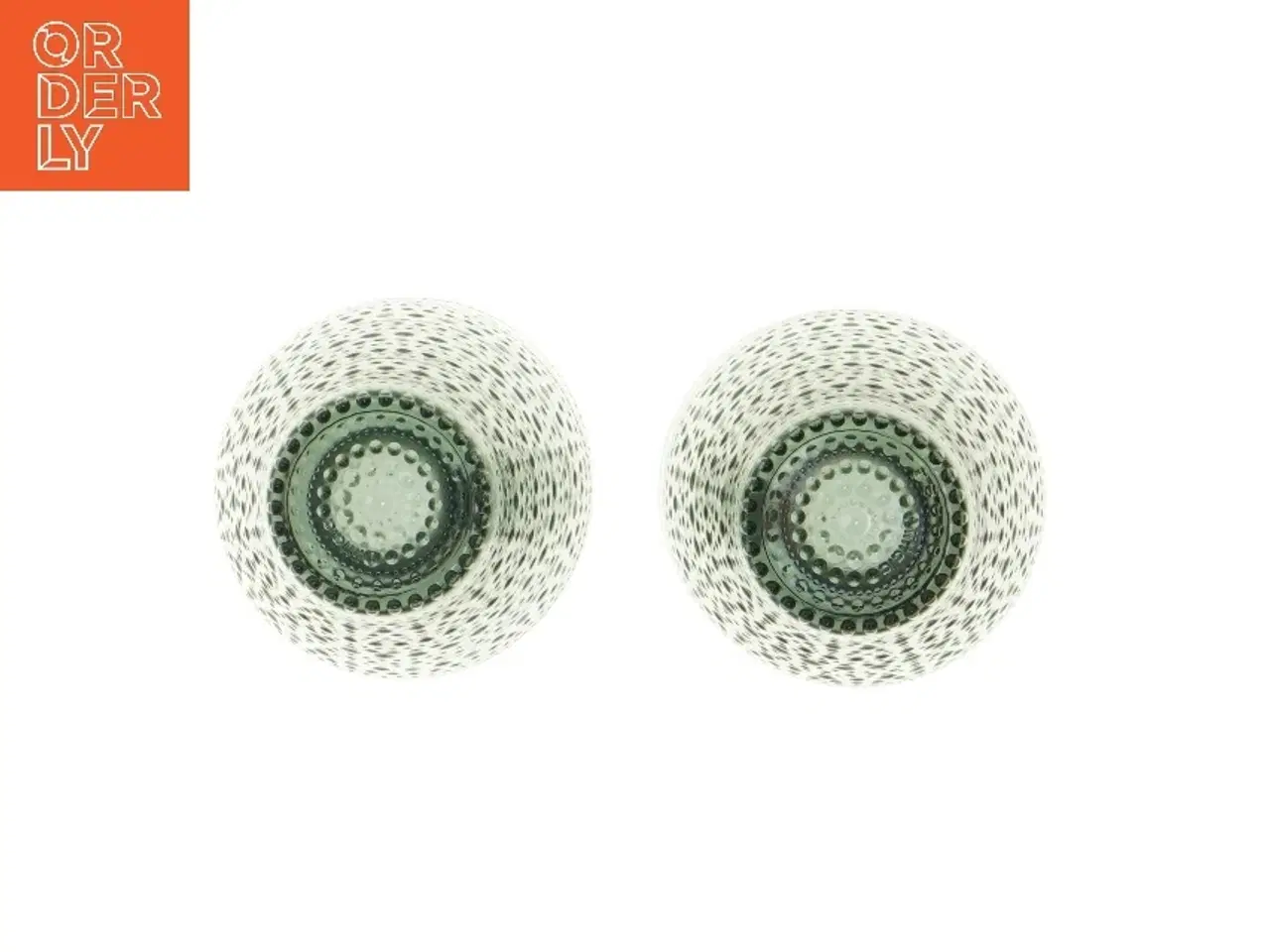 Billede 3 - Sæt med fire glas (str. 4 stk Ø 9 cm længde 10 cm)