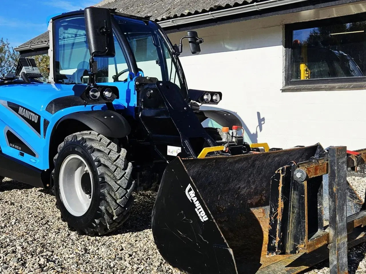 Billede 4 - Manitou ULM 415 H / som ny / inkl. redskaber / kan køres på trailer