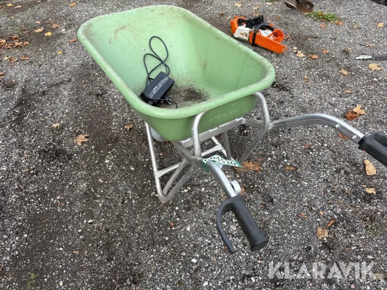 Billede 4 - Trillebør med elektrisk hjælpemotor