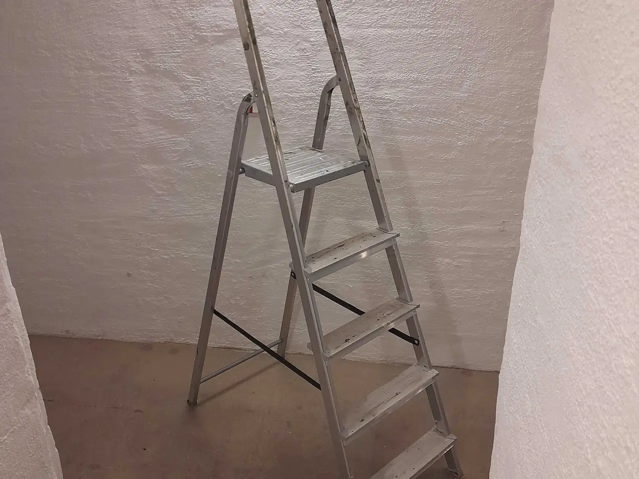 Billede 1 - 5-trins stige - aluminium