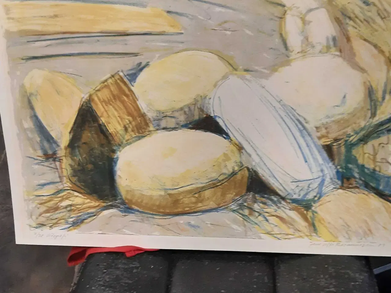 Billede 4 - Lot kunstplakater/ litografier
