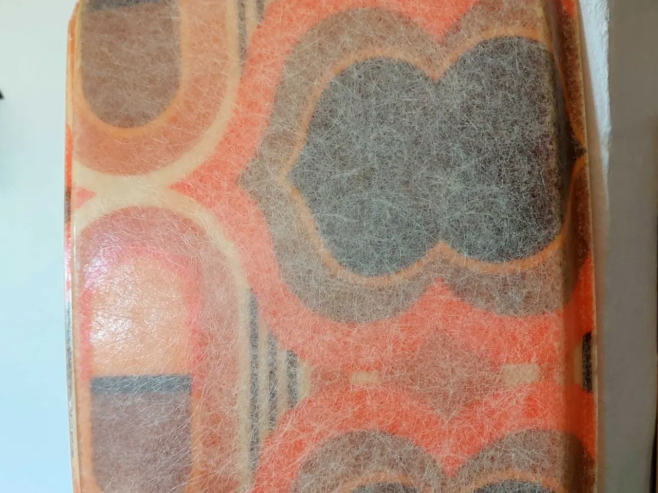 Billede 2 - Vintage Serveringsfad | Plast | 41 cm