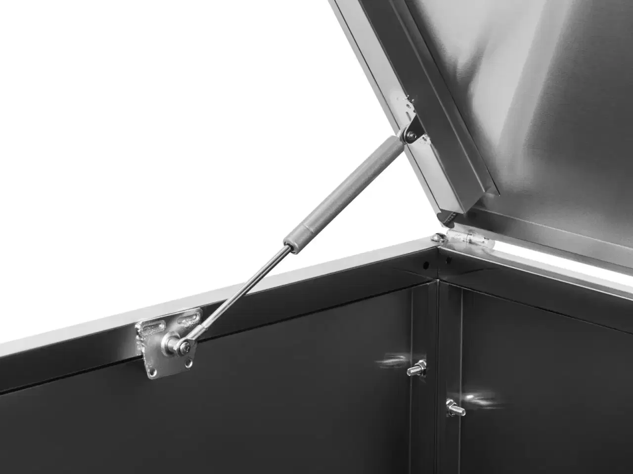 Billede 2 - Skraldespandsskjuler – 4 x 240 l