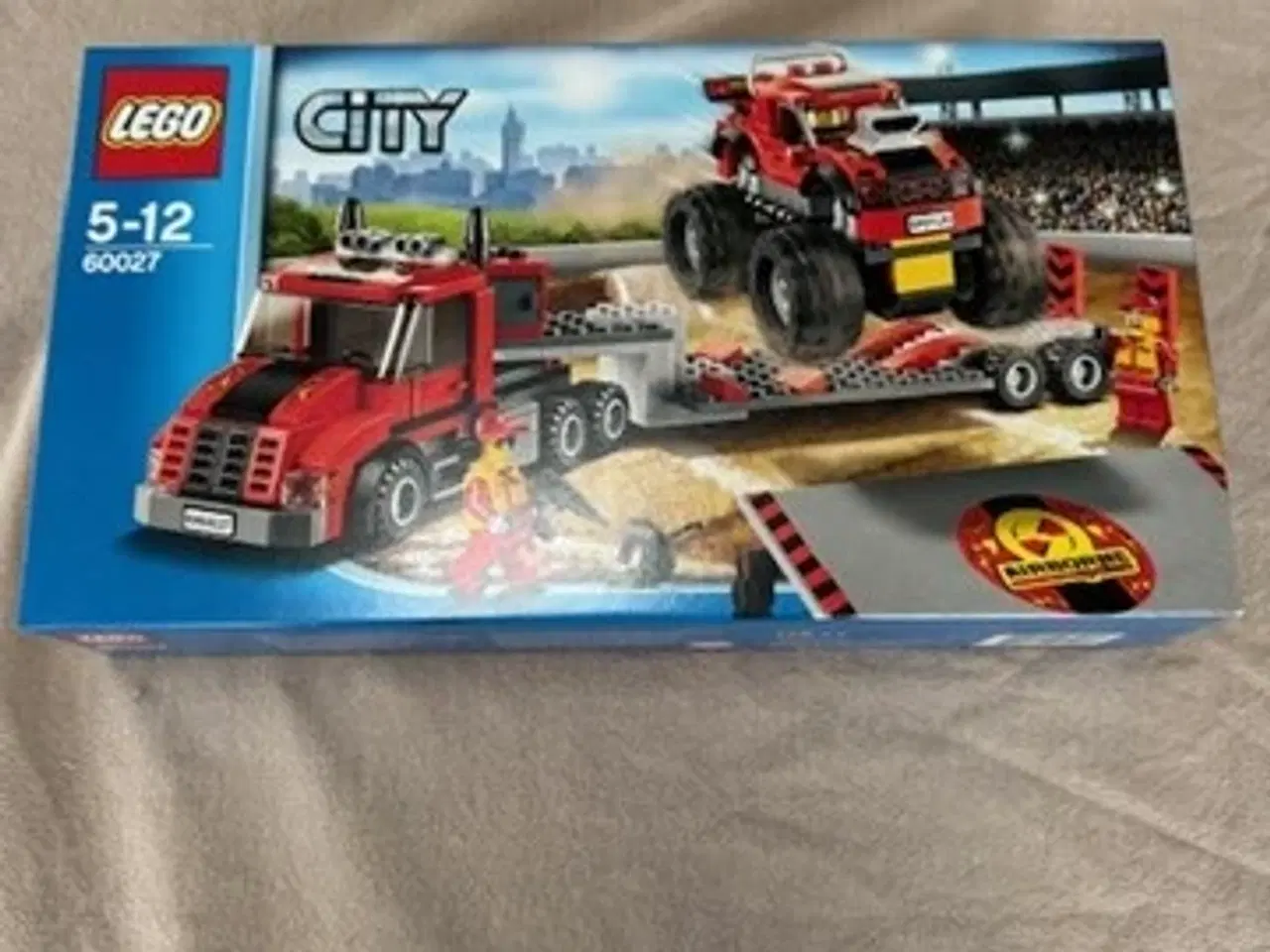Billede 1 - LEGO City 60027 Monster Truck Transporter – UÅBNET