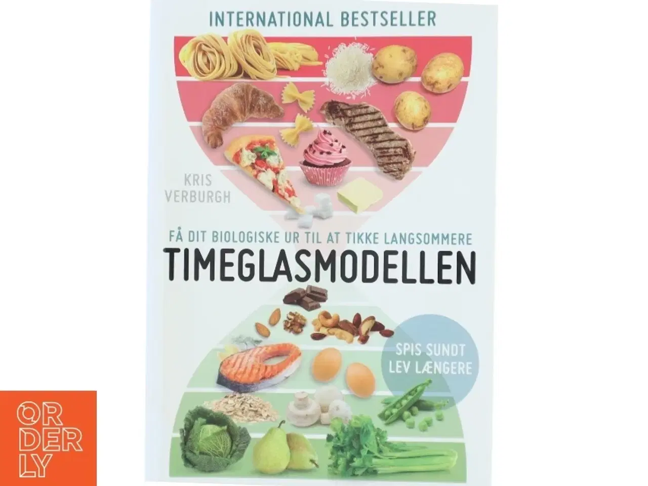 Billede 1 - Timeglasmodellen : om at tabe sig og holde sig ung længere af Kris Verburgh (Bog)
