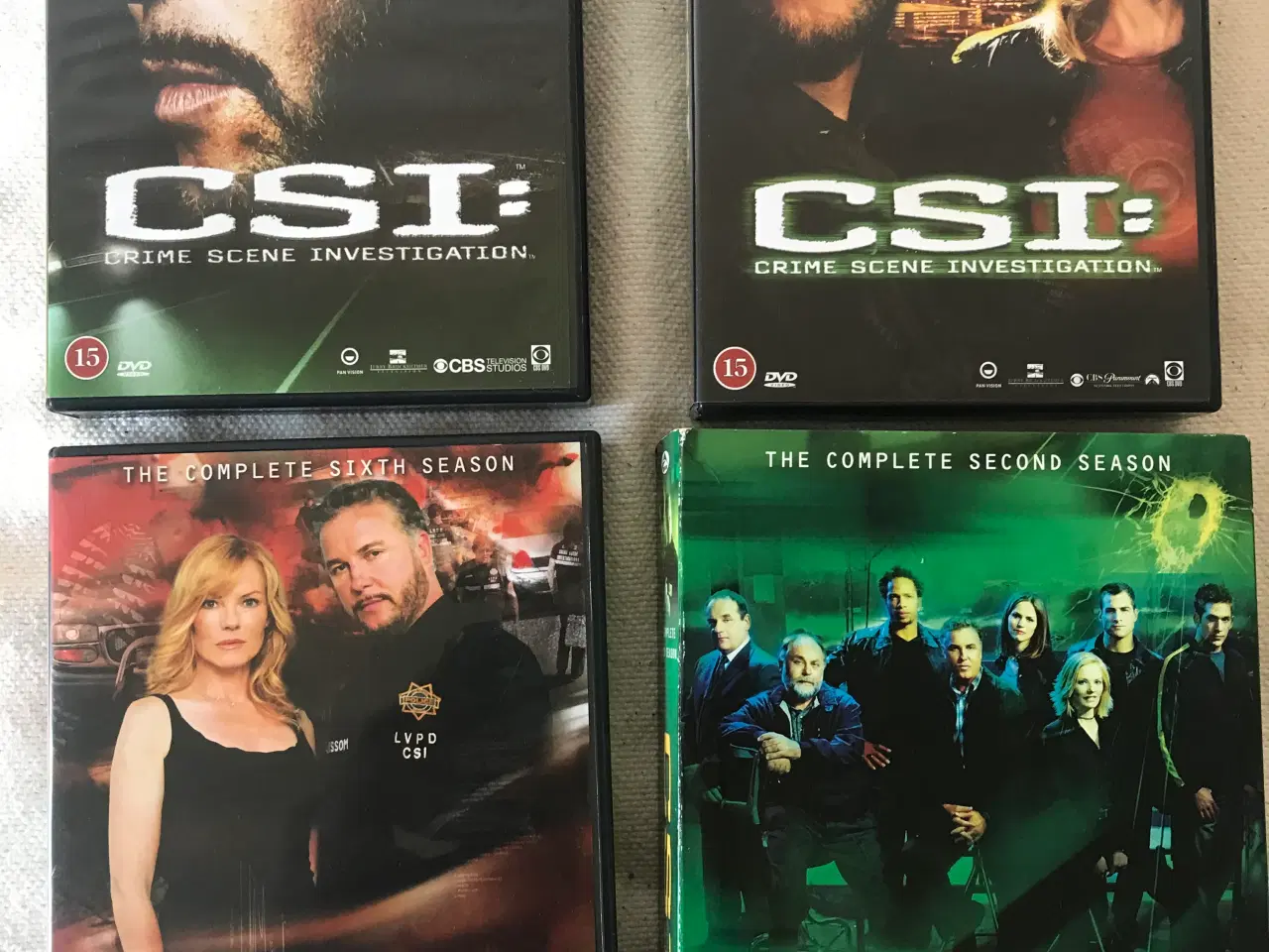 Billede 1 - CSI TV-Serier Sæson 2,6,7,8 DVD