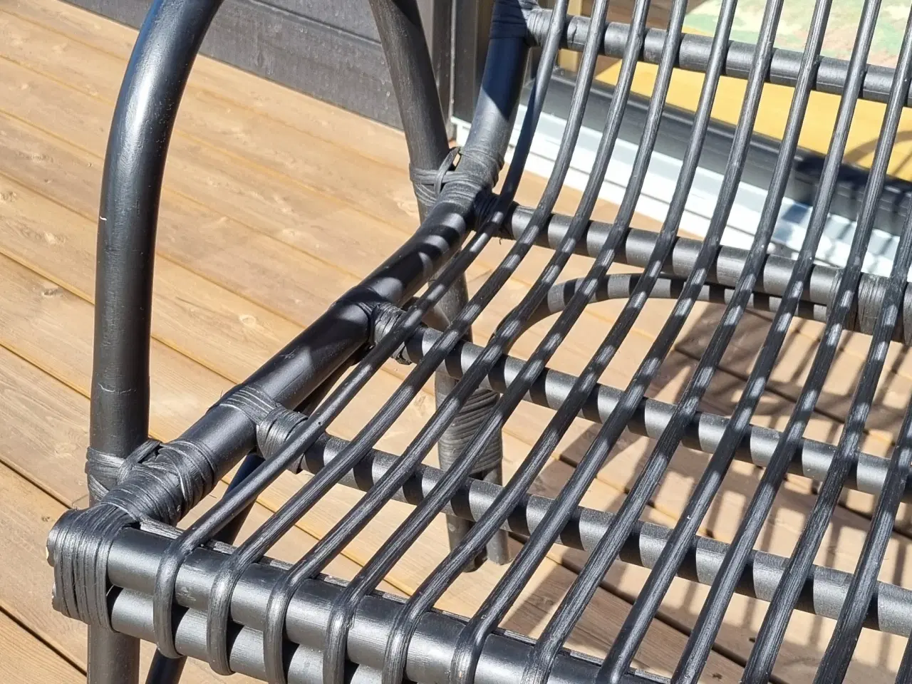 Billede 4 - Sofa i sort bambus