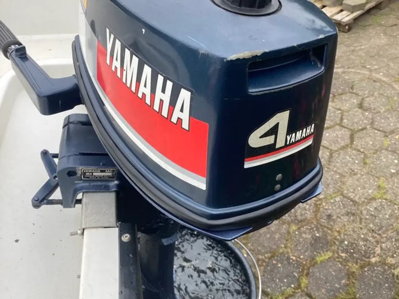 Billede 2 - Yamaha 4 takts påhængsmotor 4HK kort ben.