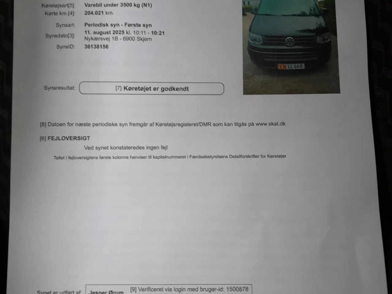 Billede 2 - VW Transporter 2,0 TDi 180 lang DSG Momsfri
