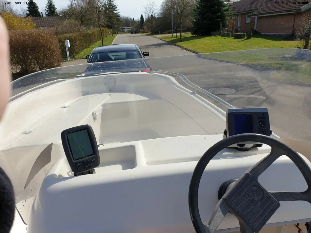 Billede 6 - Styrepultjolle Bella 480R  med Brenderup trailer 