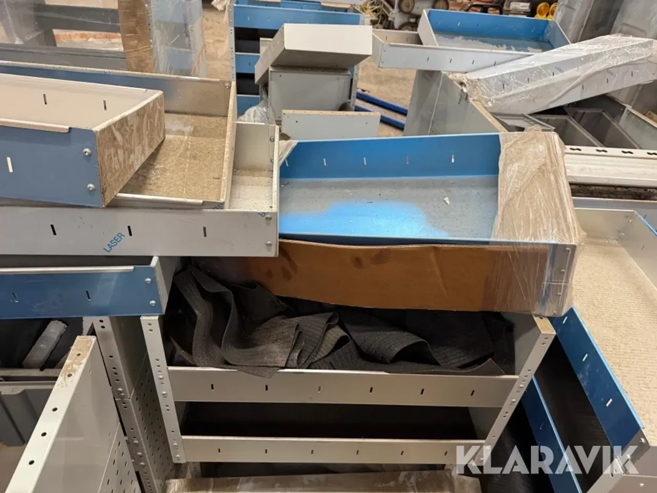 Billede 9 - Hyldesystemer til varebil Order System 8 paller
