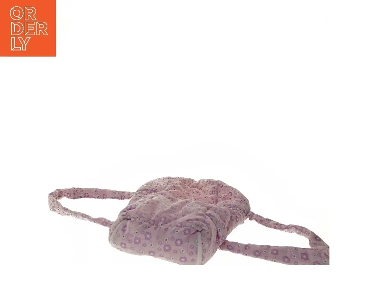 Billede 3 - Rosa dukke bæresele med blomster fra New Born Baby (str. 55x32 cm)